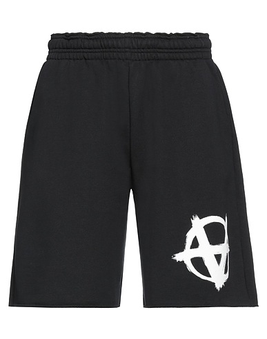 VETEMENTS Pantalone felpa Nero 80% Cotone, 20% Poliestere