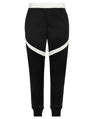MCQUEEN Casual trouser Black 51% Viscose, 43% Cotton, 6% Polyamide