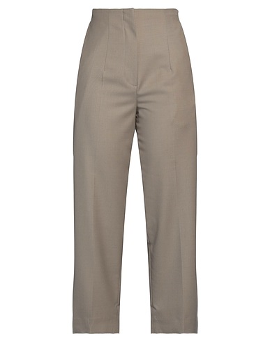 SANDRO Casual pants Taupe 55% Polyester, 45% Virgin Wool