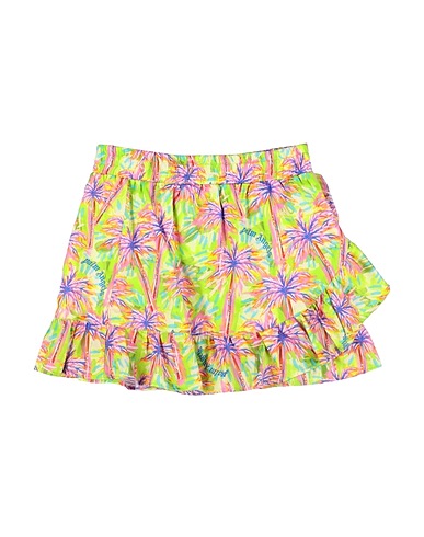 PALM ANGELS Skirt Lime green 100% Cotton