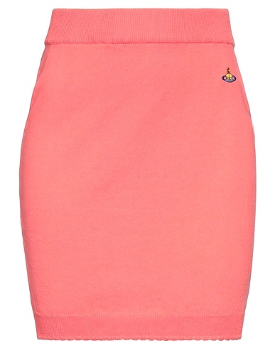 VIVIENNE WESTWOOD Mini skirt Coral 100% Cotton