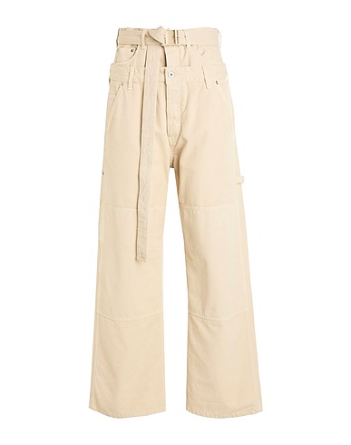 OFF-WHITE™ Denim trousers Beige 100% Cotton