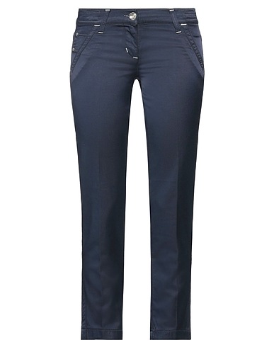 JACOB COHЁN Casual trouser Midnight blue 52% Cotton, 45% Viscose, 3% Elastane