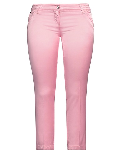 JACOB COHЁN Casual trouser Pink 52% Cotton, 45% Viscose, 3% Elastane