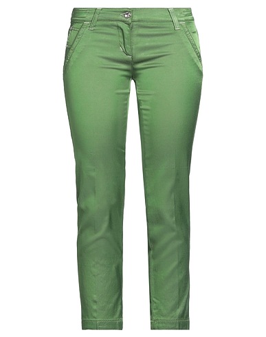 JACOB COHЁN Casual trouser Green 52% Cotton, 45% Viscose, 3% Elastane