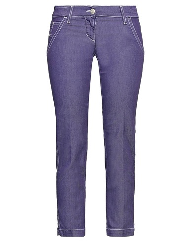 JACOB COHЁN Pantalone Viola 78% Cotone, 22% Elastomultiestere