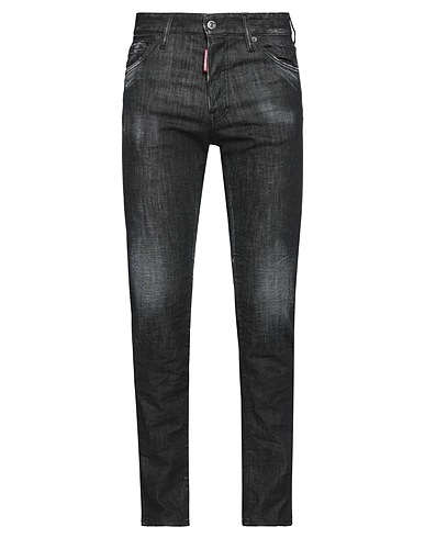 DSQUARED2 Denim pants Charcoal 98% Cotton, 2% Elastane
