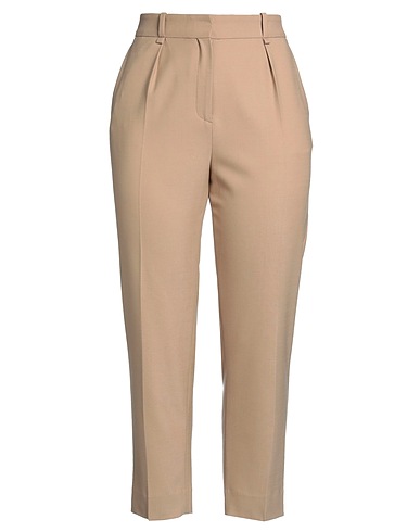 MAJE Casual trouser Camel 53% Polyester, 43% Wool, 4% Elastane