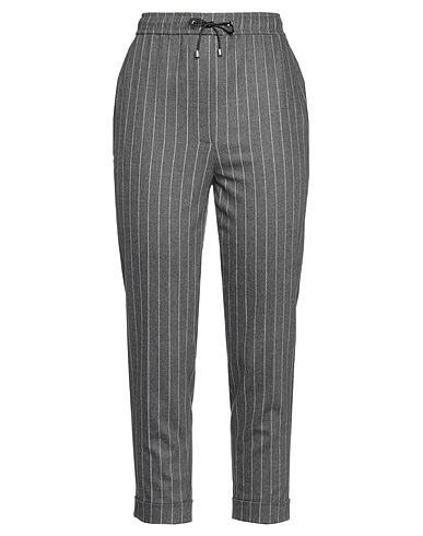 JOHN RICHMOND Casual pants Grey 93% Virgin Wool, 5% Cashmere, 2% Elastane