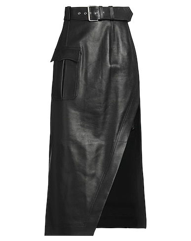 MCQUEEN Midi skirt Lambskin
