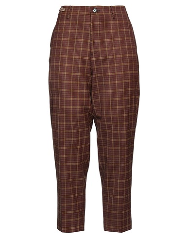 BERWICH Casual trouser Rust 52% Polyester, 46% Virgin Wool, 2% Elastane