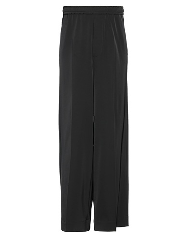 MM6 MAISON MARGIELA Casual pants Black 94% Polyester, 6% Elastane