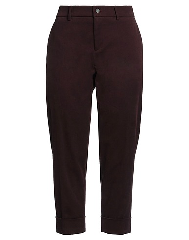 BERWICH Casual trouser Burgundy 98% Cotton, 2% Elastane