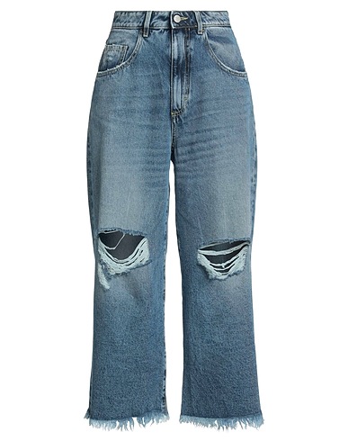ICON DENIM Pantaloni jeans Blu 100% Cotone