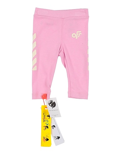 OFF-WHITE™ KIDS Leggings Rosa 100% Cotone