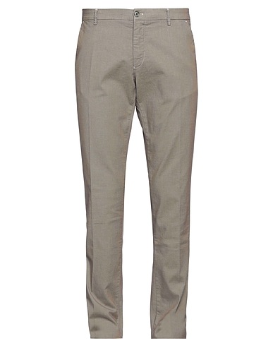 POWELL Casual trouser Chocolate brown 97% Cotton, 3% Elastane