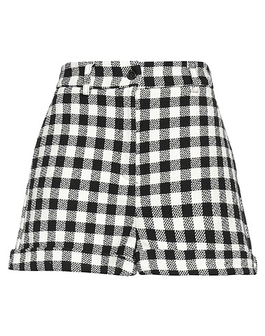 VICOLO Shorts & Bermuda Black 60% Cotton, 35% Polyester, 5% Other Fibres