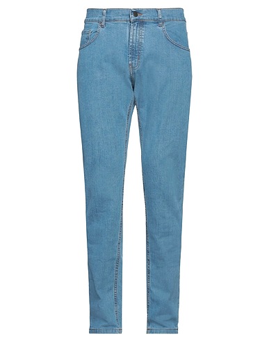 BARBOUR Straight leg BLU 74% Cotton, 25% Polyester, 1% Elastane