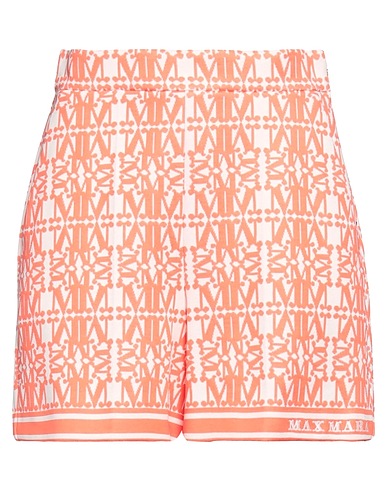 MAX MARA Shorts & Bermuda Salmon pink 74% Cotton, 26% Polyamide