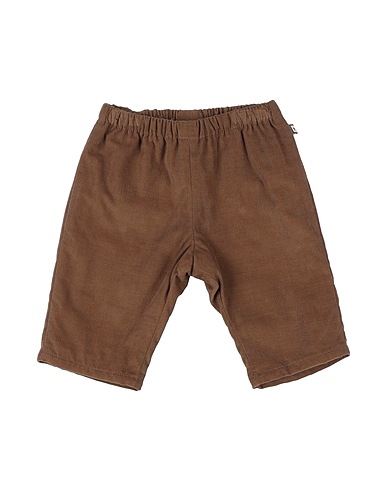 BONTON Casual trouser Brown 100% Cotton