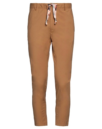 GREY DANIELE ALESSANDRINI Casual trouser 95% Cotton, 5% Elastane