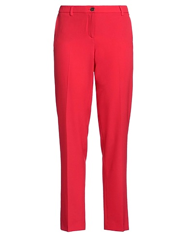 BLUMARINE Casual pants Red 94% Polyester, 6% Elastane