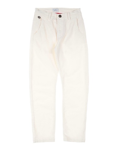 BERNA Pantalone Bianco 98% Cotone, 2% Elastan