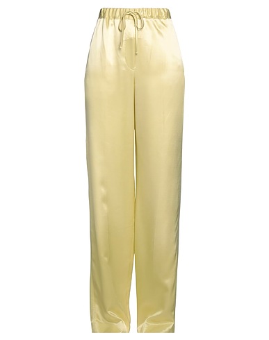 JIL SANDER Casual trouser Light green 67% Viscose, 33% Cupro