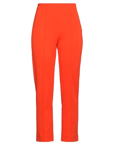 SPORTMAX Casual pants Orange 76% Cotton, 21% Polyester, 3% Elastane