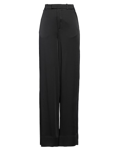 SAINT LAURENT Casual trouser Black 71% Acetate, 29% Viscose