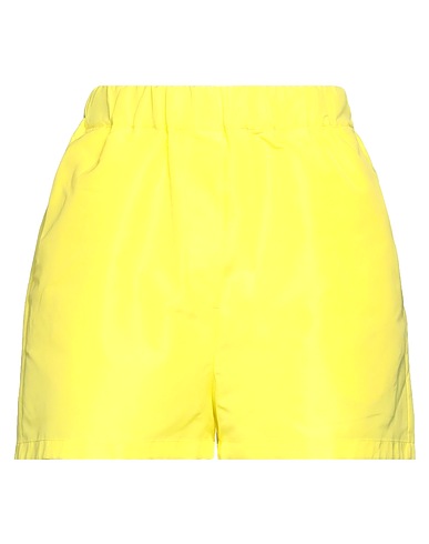 MSGM Shorts & Bermuda Yellow 100% Polyester