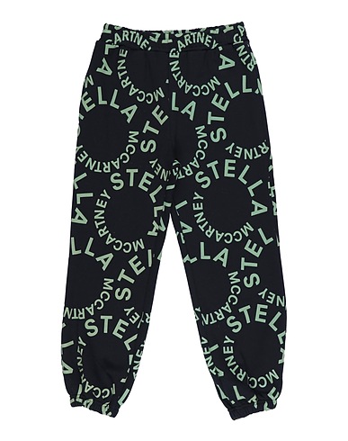 STELLA McCARTNEY KIDS Pantalone NERO 100% Cotone