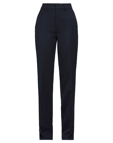 AMI ALEXANDRE MATTIUSSI Casual pants Navy 100% Virgin Wool