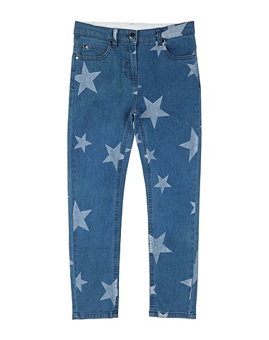 STELLA McCARTNEY KIDS Pantaloni jeans Blu 98% Cotone, 2% Elastan