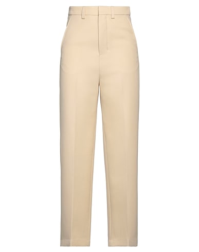 AMI ALEXANDRE MATTIUSSI Pantalone Avorio 100% Lana Vergine