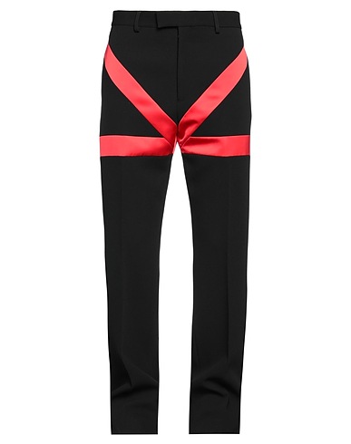 FERRAGAMO Hosen Schwarz 100% Schurwolle, Polyester