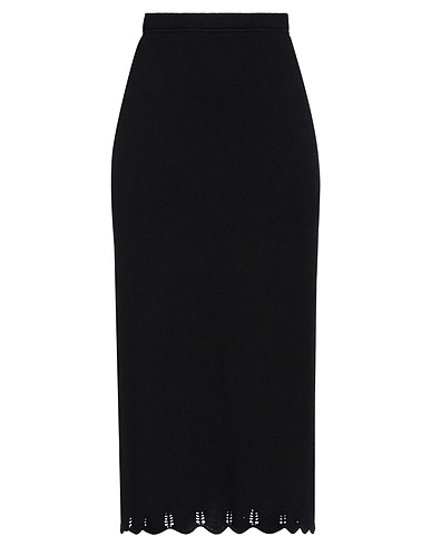 SVEVO Midi skirt Midnight blue 100% Polyester