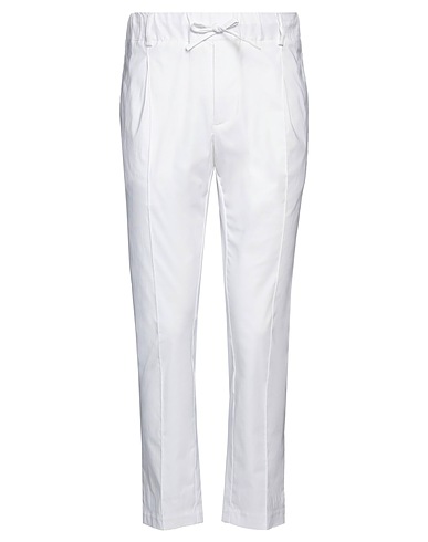 GREY DANIELE ALESSANDRINI Casual trouser 73% Viscose, 22% Polyamide, 5% Elastane