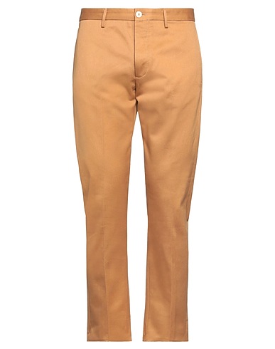 (+) PEOPLE Casual trouser Camel 100% Cotton