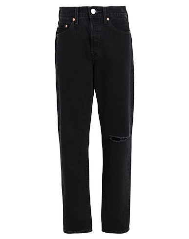 LEVI'S Denim trousers 501® 81 BLACKS
 Black 100% Cotton