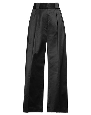 KHAITE Casual pants Black 56% Cotton, 44% Viscose