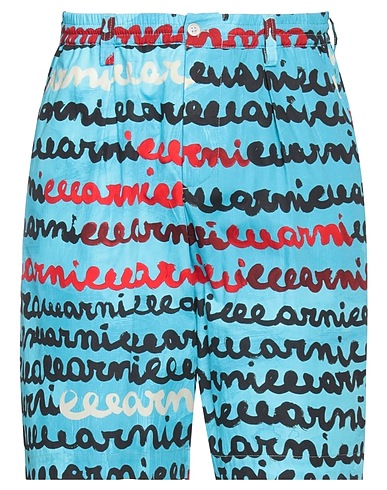 MARNI Shorts & Bermuda X FLAMINIA VERONESI Azure 100% Cotton