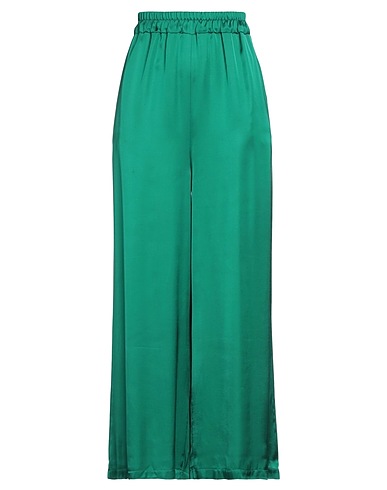 CROCHÈ Pantalone Verde 100% Viscosa