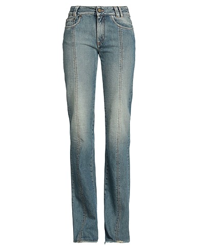 ALESSANDRA RICH Denim pants Blue 100% Cotton