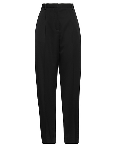 TORY BURCH Casual pants Black 100% Wool