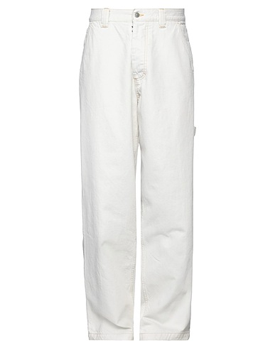 MAISON MARGIELA Denim trousers Light grey 100% Cotton