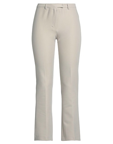 'S MAX MARA パンツ ライトグレー レーヨン 47% / コットン 45% / ポリウレタン 8%