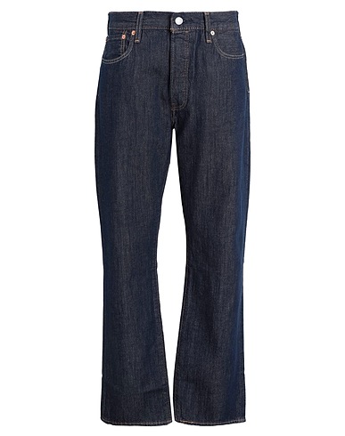 LEVI'S Denim trousers 501® LEVIS®ORIGINAL FIT DARK INDIGO - FLAT FINISH Blue 64% Cotton, 36% Modal