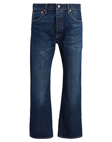 LEVI'S Pantalones vaqueros 501® LEVIS®ORIGINAL FIT DARK INDIGO - WORN IN	 Azul marino 100% Algodón