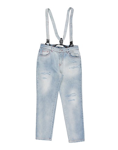 PHILOSOPHY di LORENZO SERAFINI Pantalon en jean Bleu 100% Coton
